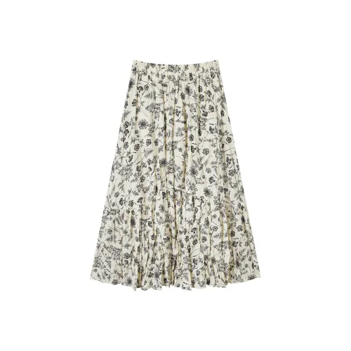 DIALOGUE Повседневный Длинный Юбка Женские