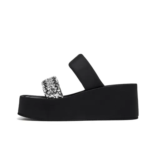 ST SAT ЭВА Кожаный Пэчворк Аbrasion-Resistant Слипоны Женские