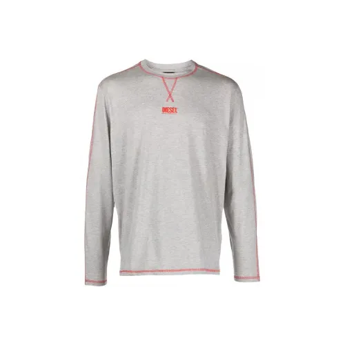 DIESEL Серый Мужской Свитшот