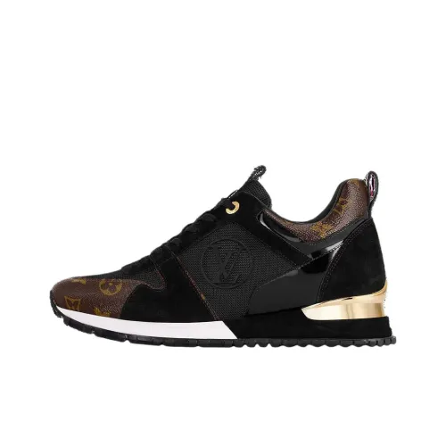 LOUIS VUITTON Run Away Low Топ Повседневная обувь Женская Черная