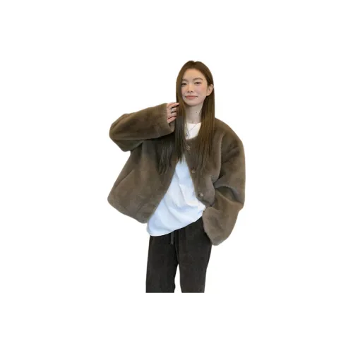 ZCDECO Velvet Feel Пальто Женское