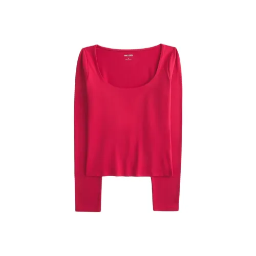 Hollister Red Женские T-рубашки