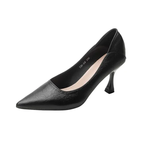 Wuji Заостренный носок Узкий каблук Без подкладки Обувь Женская