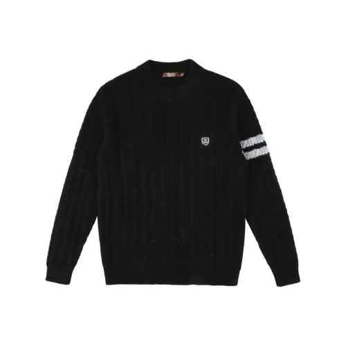 Raidy Boer Черные Мужские Свитера