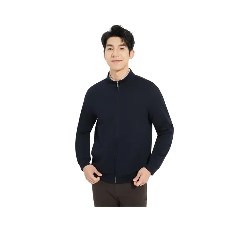 LESS IS MORE Темно-синий Синий 25QTX1031H Мужской Свитшот