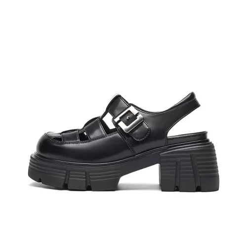 ST SAT Римские сандалии с высоким каблуком для женщин