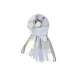 Светло-голубой, белый, клетка, 28#