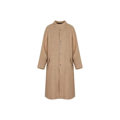 GIORGIO ARMANI Коричневое Мужское Пальто