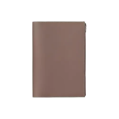 HERMES EAZIP Swift Кожа Клатч Женские 18 ÉToupe Слоновой серый