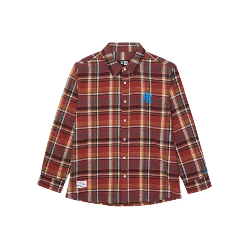 New Era Красный Унисекс Рубашки