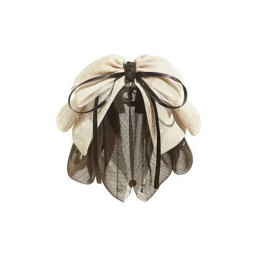 Lano Шimmer Bowknot Ribbon Заколка-краб Женская