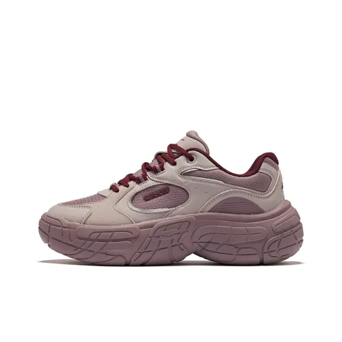 Erke Dune Abrasion Resistant Lightweight And Breathable Casual Shoes Women's Sand Ochre Mist Purple Эрке Дюна Аbrasion Resistant Lightweight And Breathable Повседневная Обувь Женская Песочный Ochre Mist Фиолетовый