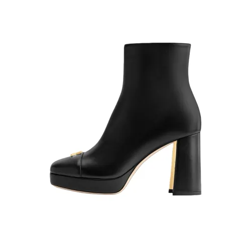 LOUIS VUITTON Swing Ботильоны 7,5 см Женские Черные