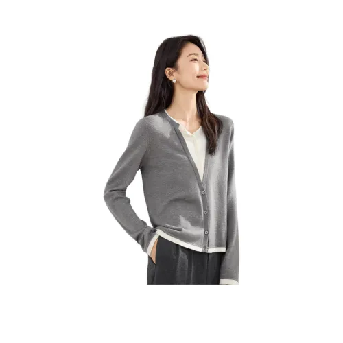 IHIMI Теплый AUTUMN Серый Женский Трикотаж