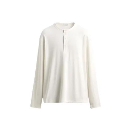ZARA Белая Мужская T-рубашка