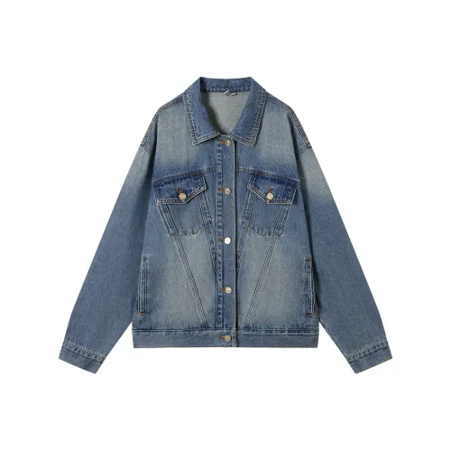 DIALOGUE Джинсовый синий Унисекс Джинсовые куртки