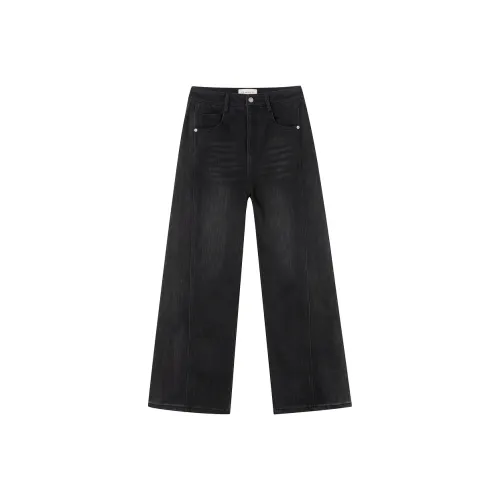 GANT 953 Деним Черный Серый Женские Джинсы