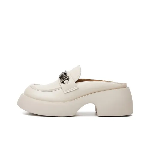 ST SAT Резиновая подошва пэчворк из кожи противоскользящие домашние тапочки для женщин