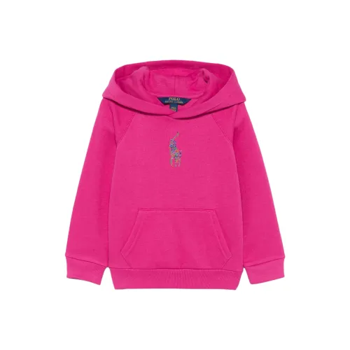 Polo Ralph Lauren Свитшот Розовый Красный Детский