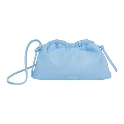 MANSUR GAVRIEL Lambskin Cloud Сумка Клатч Мини Женский Синий
