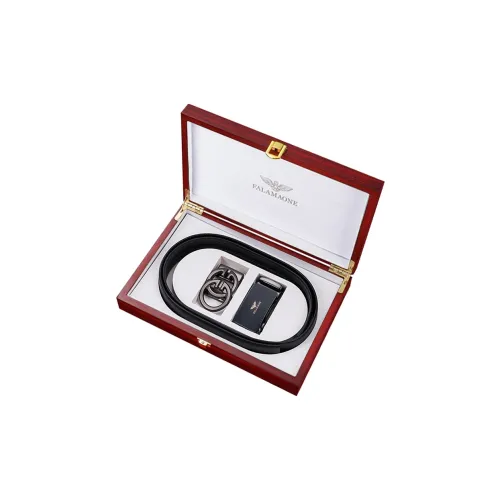 FALAMAONE Ремень из натуральной коровьей кожи мужской ширина 3,5 см