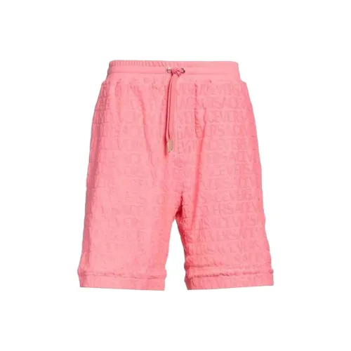 VERSACE SS24 Повседневные шорты Мужские Розовые