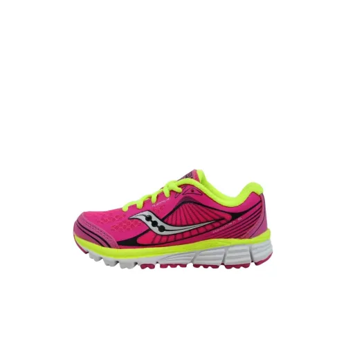 Saucony Kinvara Elite 5 Low Топ Беговые кроссовки Розовый Детский