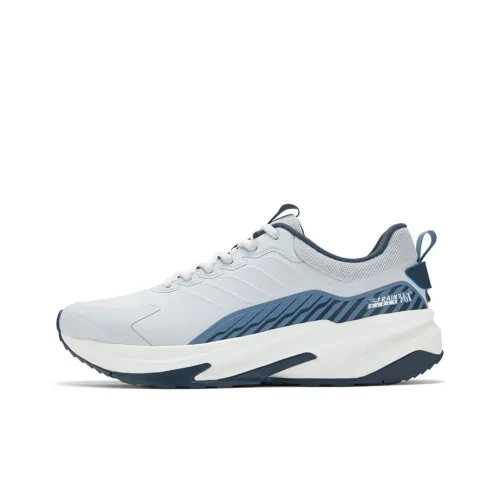 361° Mountain Rain Screens Амортизация Износостойкий Низкий Топ Беговые кроссовки Мужской Ностальгический синий