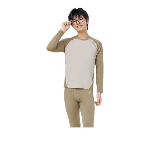 Cotton Gene Оливково-зеленый Мужской Термокомплекты