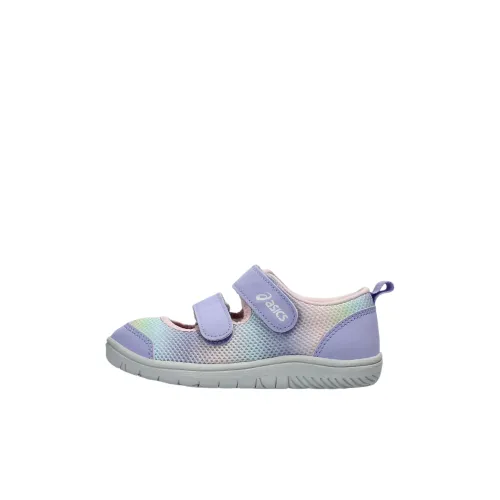 ASICS Suku Устойчивый к истиранию Дышащие Низкие Кеды для Детей Lifestyle Shoes Лаванда Для детей от 3 до 7 лет
