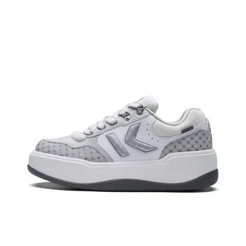 Серия KAPPA Спина к Спине Устойчивые к Износу Низкие Кроссовки для Скейтбординга Унисекс Холодный Серый Классический Белый