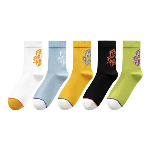 MIIOW Осенние и зимние носки Crew для мужчин упаковка из 5 пар