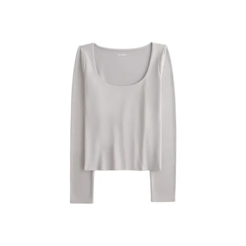 Hollister Серые Женские T-рубашки