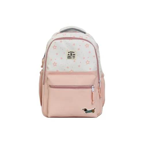 Single Warehouse Полиэстер Рюкзак Стандартный Унисекс Розовый Красный Хаки Черный