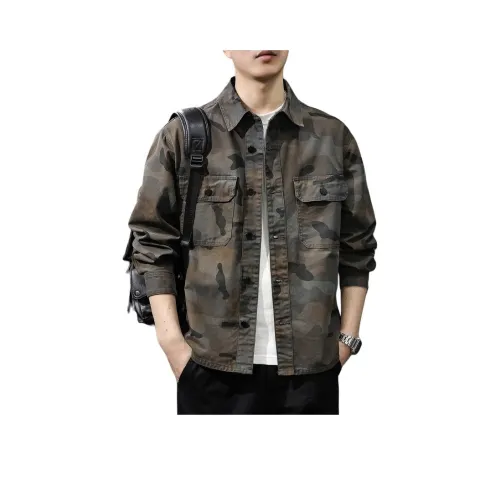 Серые мужские рубашки