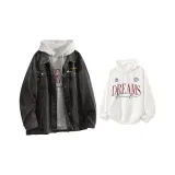 Gray + White Свитшот