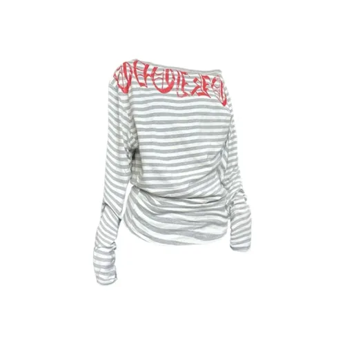 YINLEI Длинный рукав Т-рубашка Женская