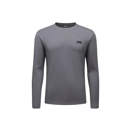 JEEP Длинный рукав Т-рубашка Мужская