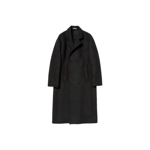 Auralee FW25 SHETLAND Шерсть Двойной Ткань Куртка Мужская