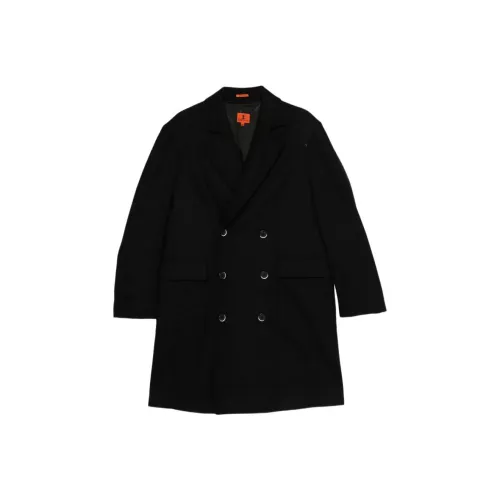 Barena Черное Мужское Пальто