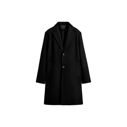ZARA Черное Мужское Пальто