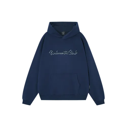 UNKNOWTAL Темно-синие унисекс свитшоты