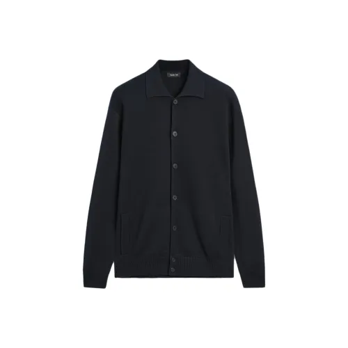 Massimo Dutti Синий Мужской Трикотаж