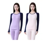 Антибактериальный Смесь Хлопок и Эластан Темно-синий & Фиолетовый + Темно-синий & Розовый