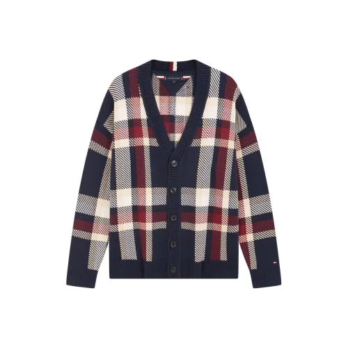 Tommy Hilfiger Многоцветная клетка 0MW Мужской Трикотаж