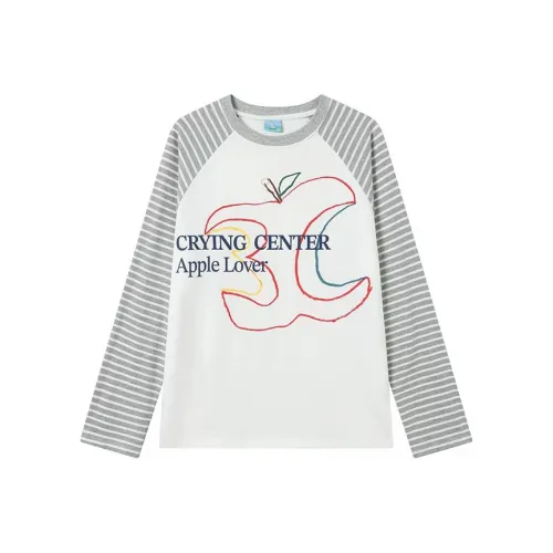 Crying Center Серый Унисекс T-рубашки