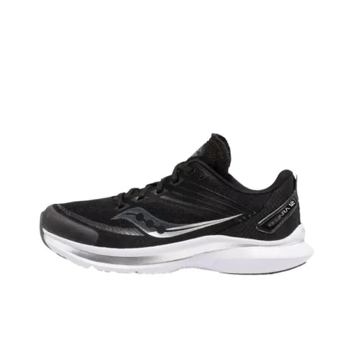 Saucony Kinvara Elite 12 Low Топ Детские беговые кроссовки Черный Подростки