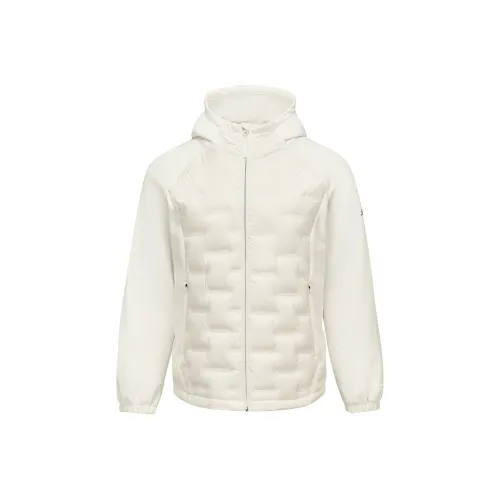 Skechers Пуховик Мужской Хлопковый Белый