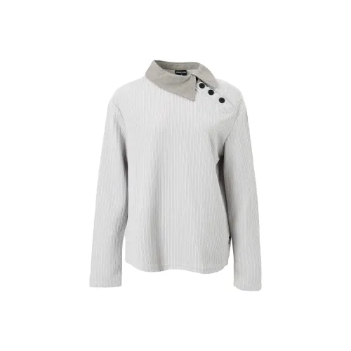 WKOOG Серый Белый Унисекс T-рубашки