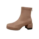 Коричневый с флисовой подкладкой